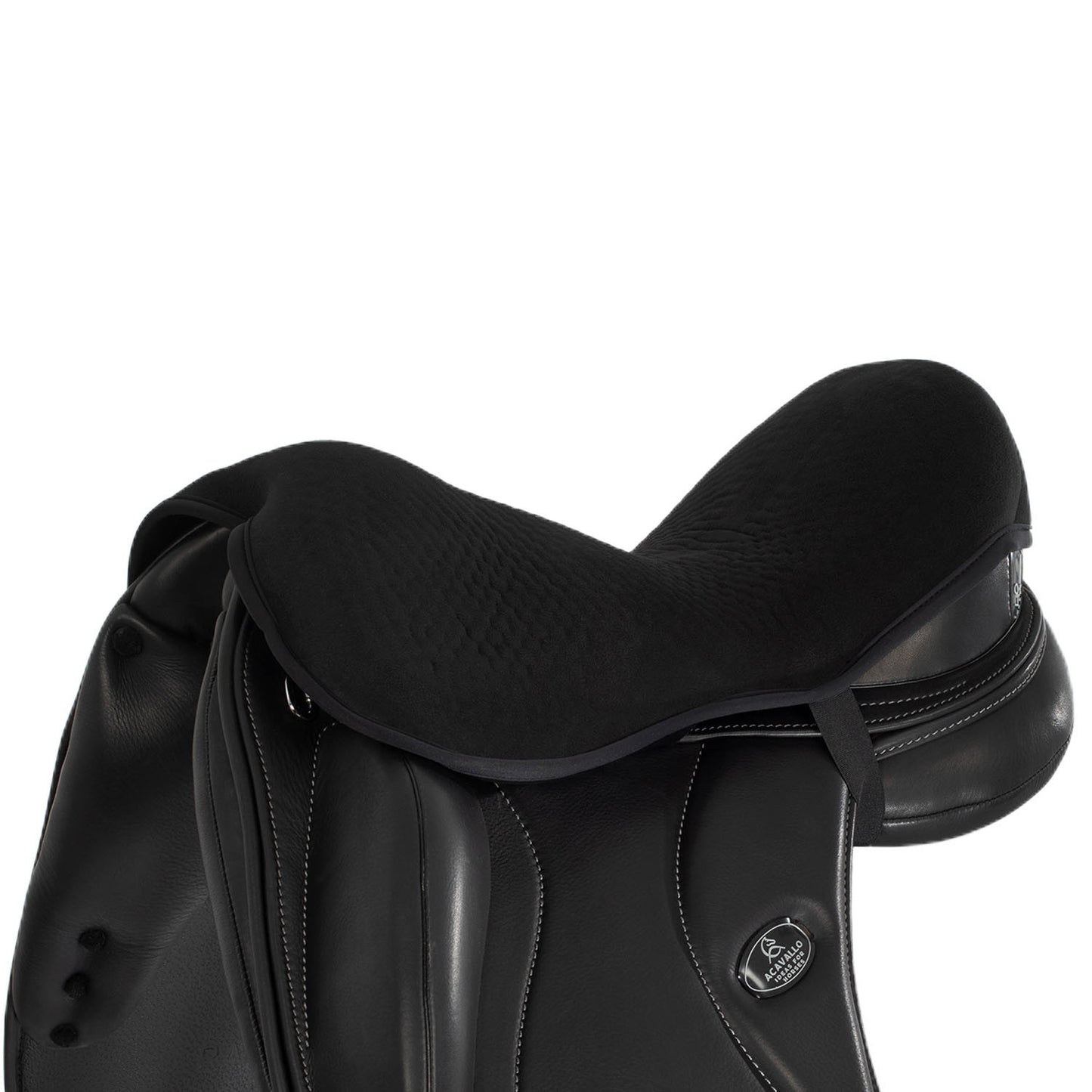Cubreasiento dressage gel-in classic standard Dri-Lex 20mm Acavallo - Negro