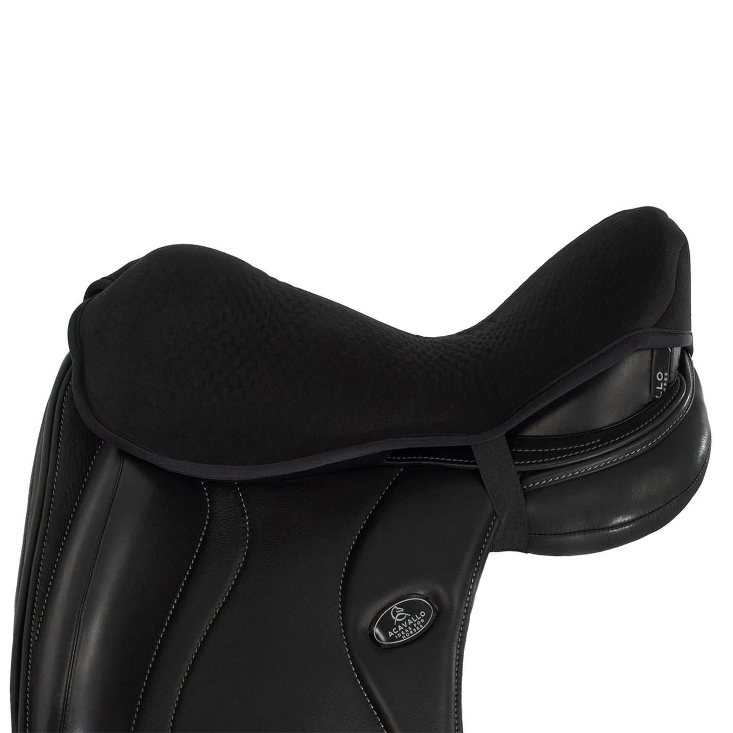 Cubreasiento dressage gel-in classic standard Dri-Lex 20mm Acavallo - Negro