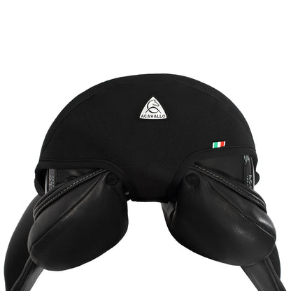 Cubreasiento dressage gel-in classic standard Dri-Lex 20mm Acavallo - Negro