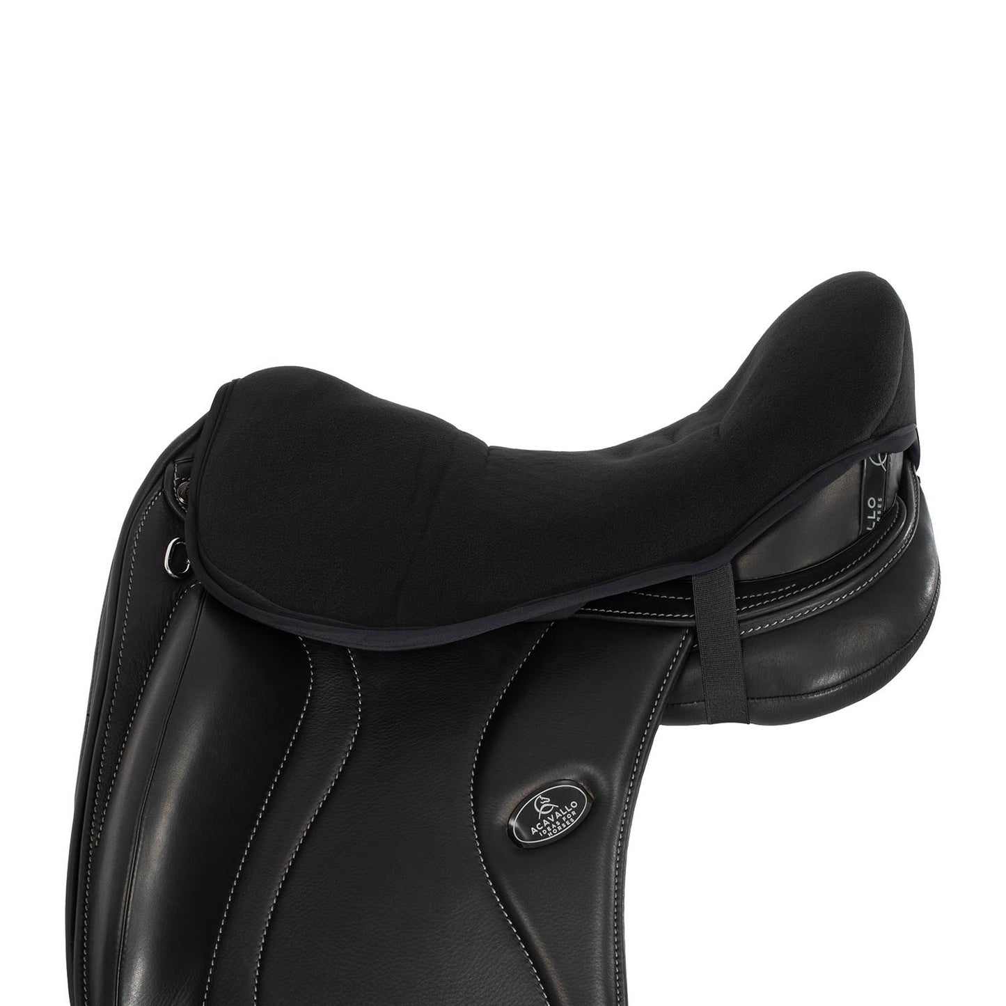 Cubreasiento dressage ortho-cóccix gel-in classic Dri-Lex 20 mm Acavallo - Negro
