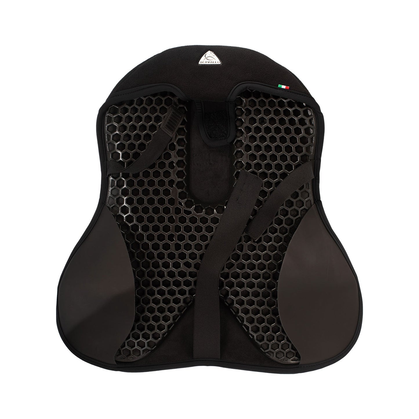 Cubreasiento dressage ortho-cóccix gel-in classic Dri-Lex 20 mm Acavallo - Negro
