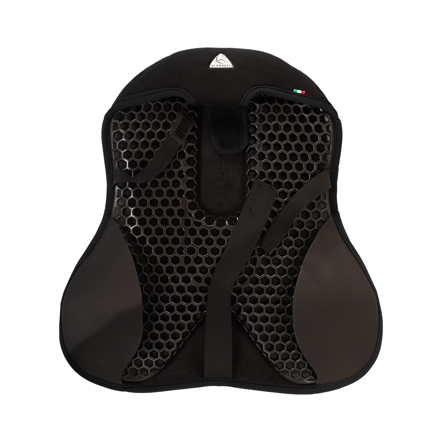 Cubreasiento dressage ortho-cóccix gel-in classic Dri-Lex 20 mm Acavallo - Negro