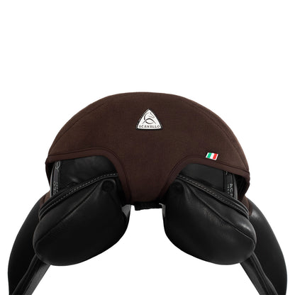 Funda de asiento de doma gel-in Classic Ortho-pubis Dri-lex 20mm Acavallo - Marrón