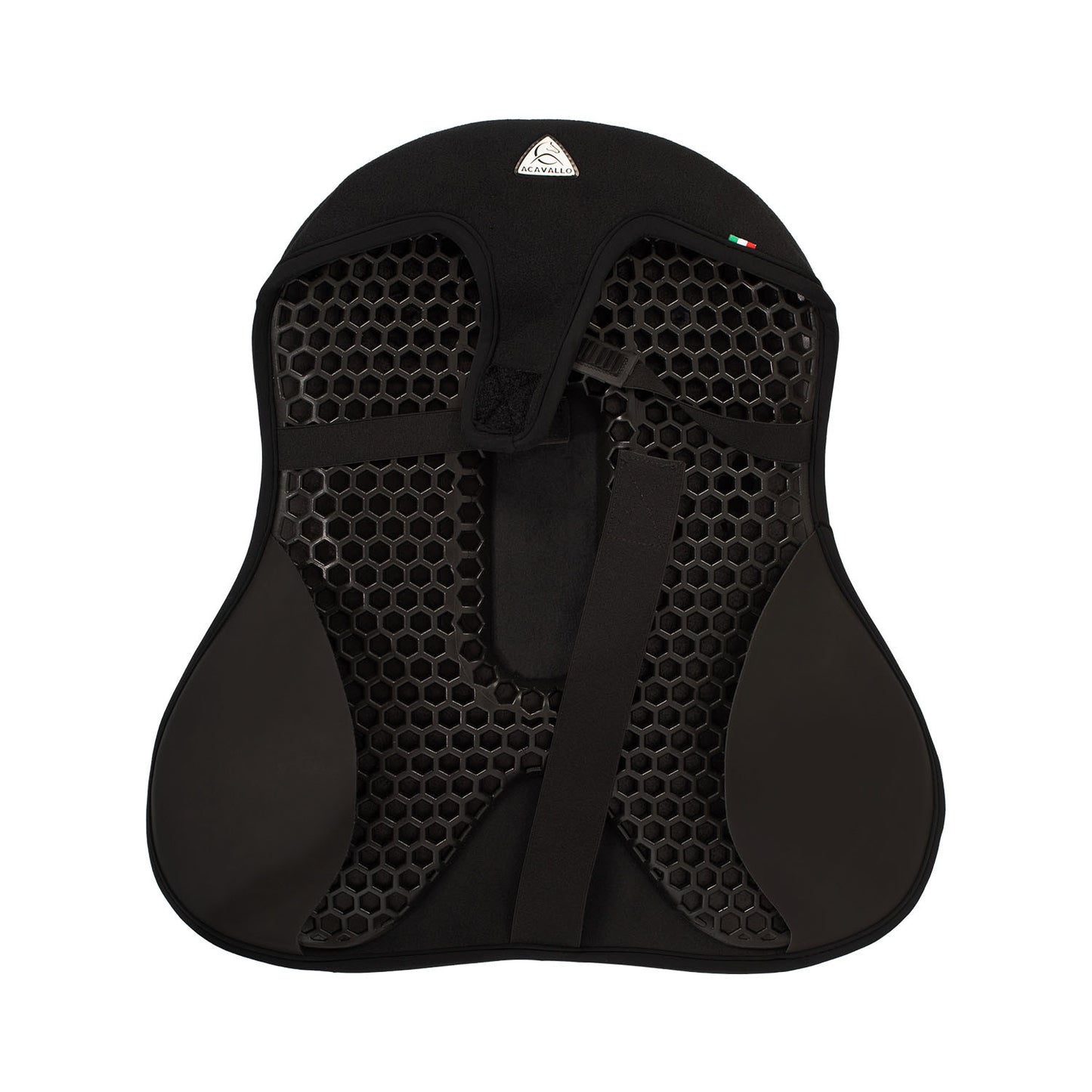 Funda de asiento de doma gel-in Classic Ortho-pubis Dri-lex 20mm Acavallo - Negro