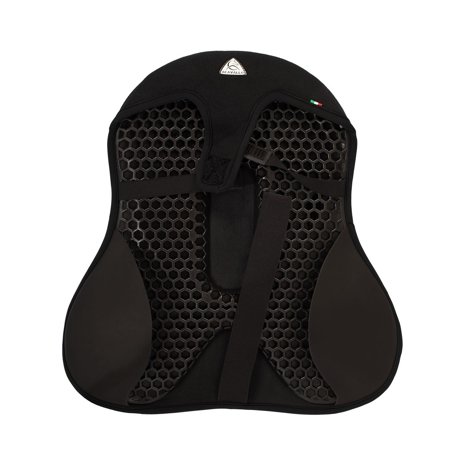 Funda de asiento de doma gel-in Classic Ortho-pubis Dri-lex 20mm Acavallo - Negro