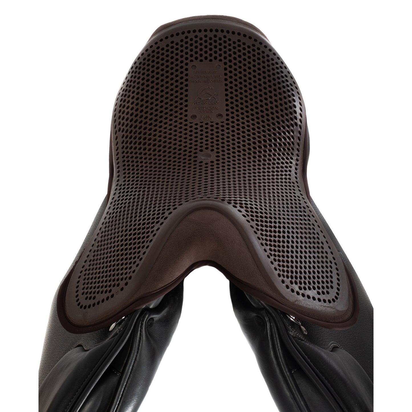Funda de asiento salto gel-out Classic estándar Dri-lex 10 mm Acavallo - Marrón