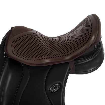 Funda de asiento de doma gel-out Classic Standard Dri-Lex 10mm Acavallo - Marrón