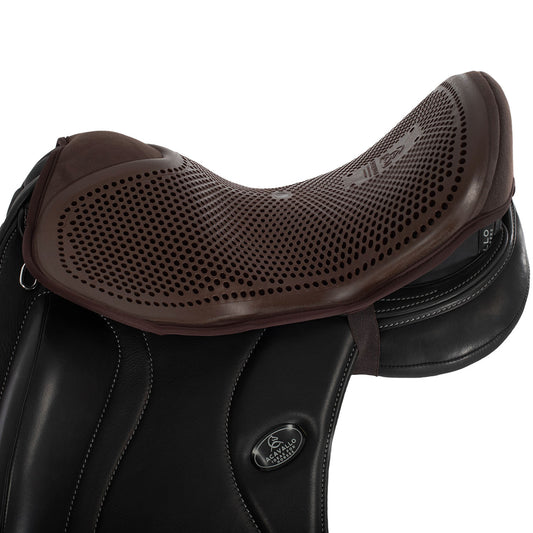 Funda de asiento de doma gel-out Classic Standard Dri-Lex 10mm Acavallo - Marrón
