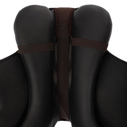 Funda de asiento de doma gel-out Classic Standard Dri-Lex 10mm Acavallo - Marrón
