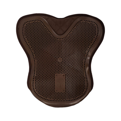 Funda de asiento de doma gel-out Classic Standard Dri-Lex 10mm Acavallo - Marrón