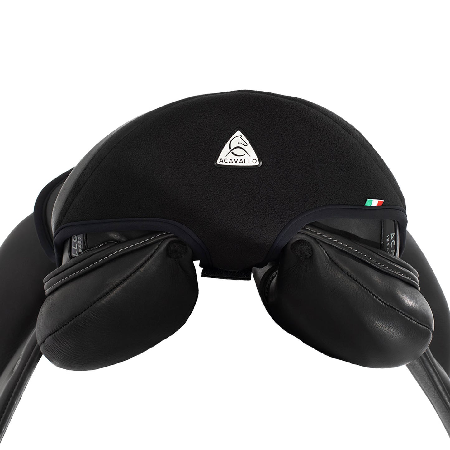 Funda de asiento de doma gel-out Classic Standard Dri-Lex 10mm Acavallo - Negro