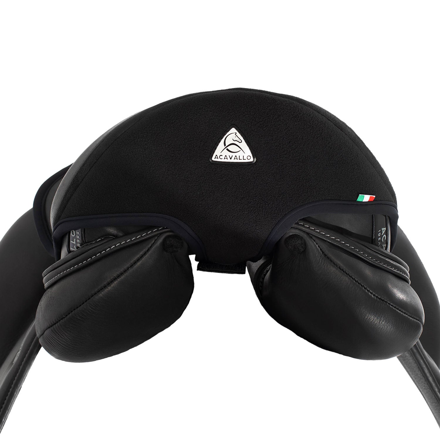 Funda de asiento de doma gel-out Classic Standard Dri-Lex 10mm Acavallo - Negro