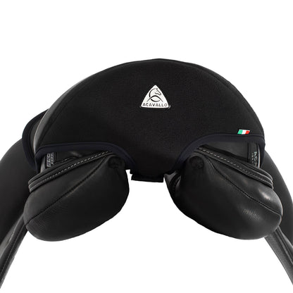Funda de asiento de doma gel-out Classic Standard Dri-Lex 10mm Acavallo - Negro
