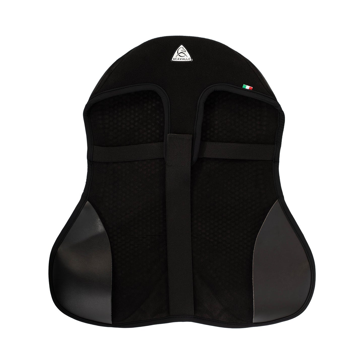 Funda de asiento de doma gel-out Classic Standard Dri-Lex 10mm Acavallo - Negro
