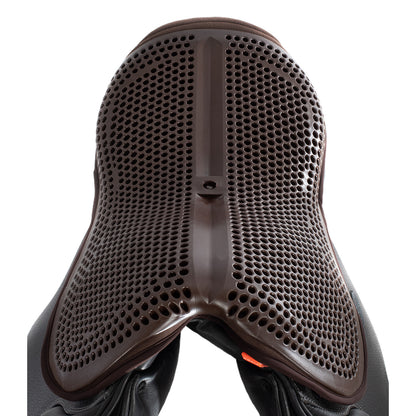 Funda de asiento salto gel-out Classic estándar Dri-lex 20mm Acavallo - Marrón