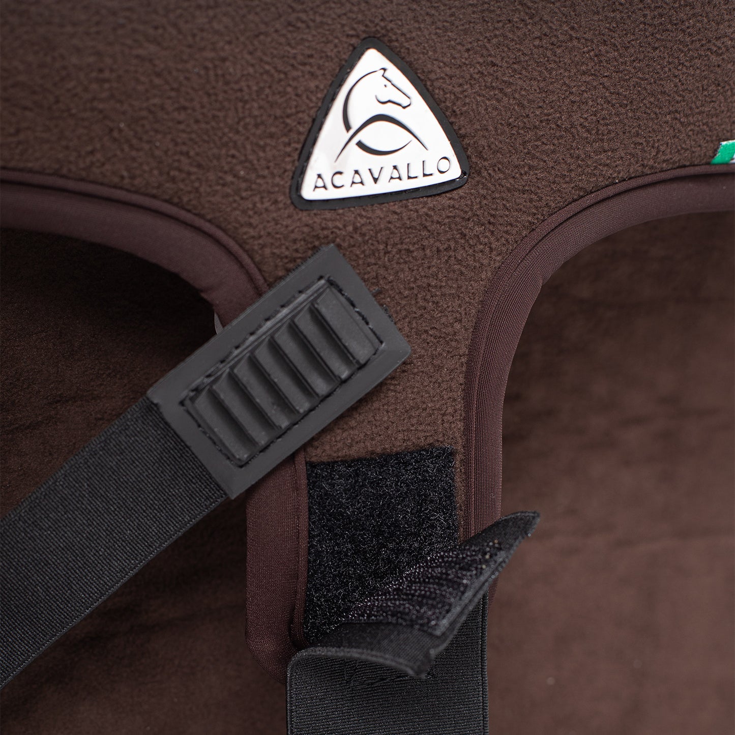 Funda de asiento salto gel-out Classic estándar Dri-lex 20mm Acavallo - Marrón