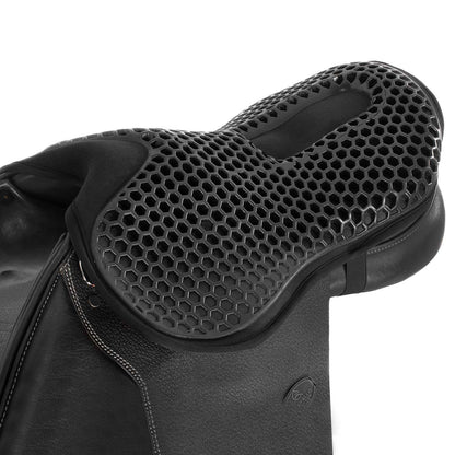 Cubreasiento salto gel-out hexagonal ortho-cóccix Dri-lex 20 mm Acavallo - Negro