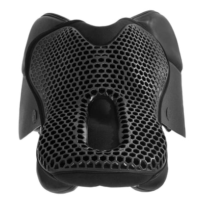 Cubreasiento salto gel-out hexagonal ortho-cóccix Dri-lex 20 mm Acavallo - Negro