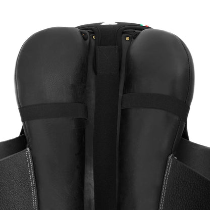 Cubreasiento salto gel-out hexagonal ortho-cóccix Dri-lex 20 mm Acavallo - Negro