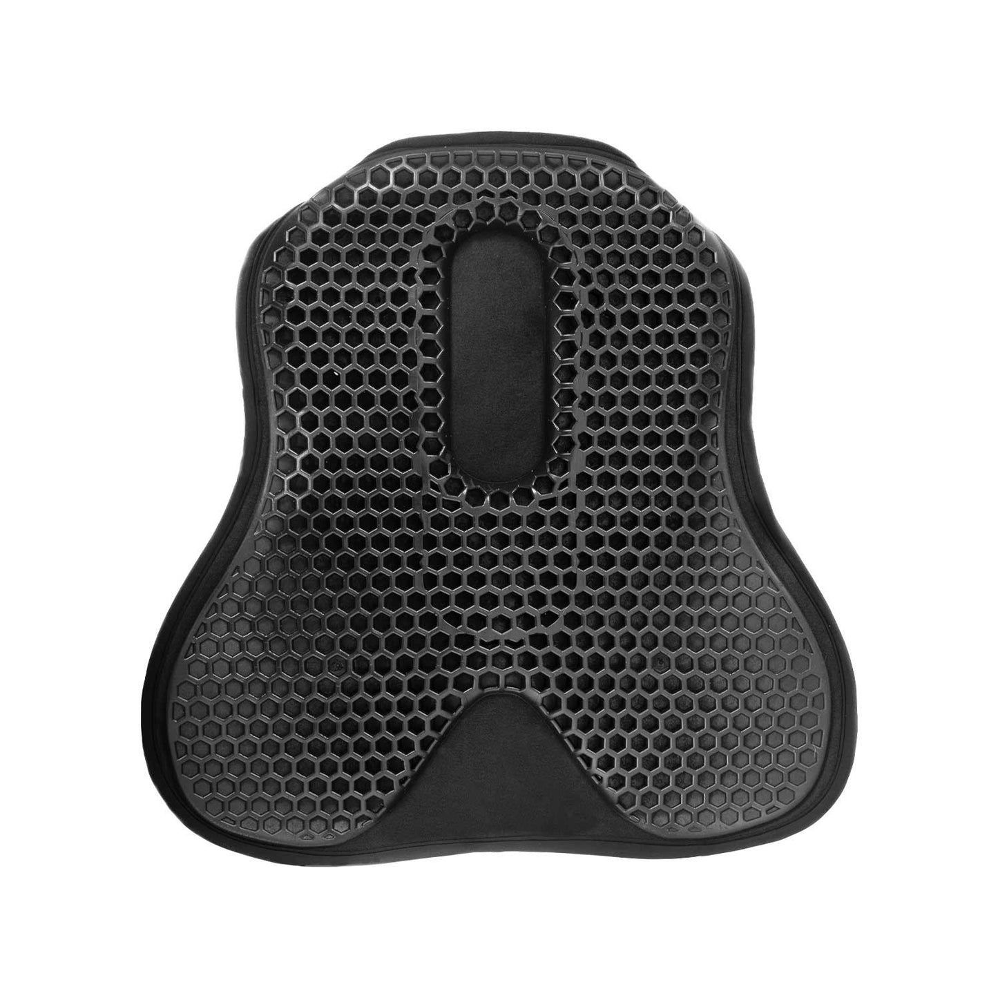 Cubreasiento salto gel-out hexagonal ortho-cóccix Dri-lex 20 mm Acavallo - Negro