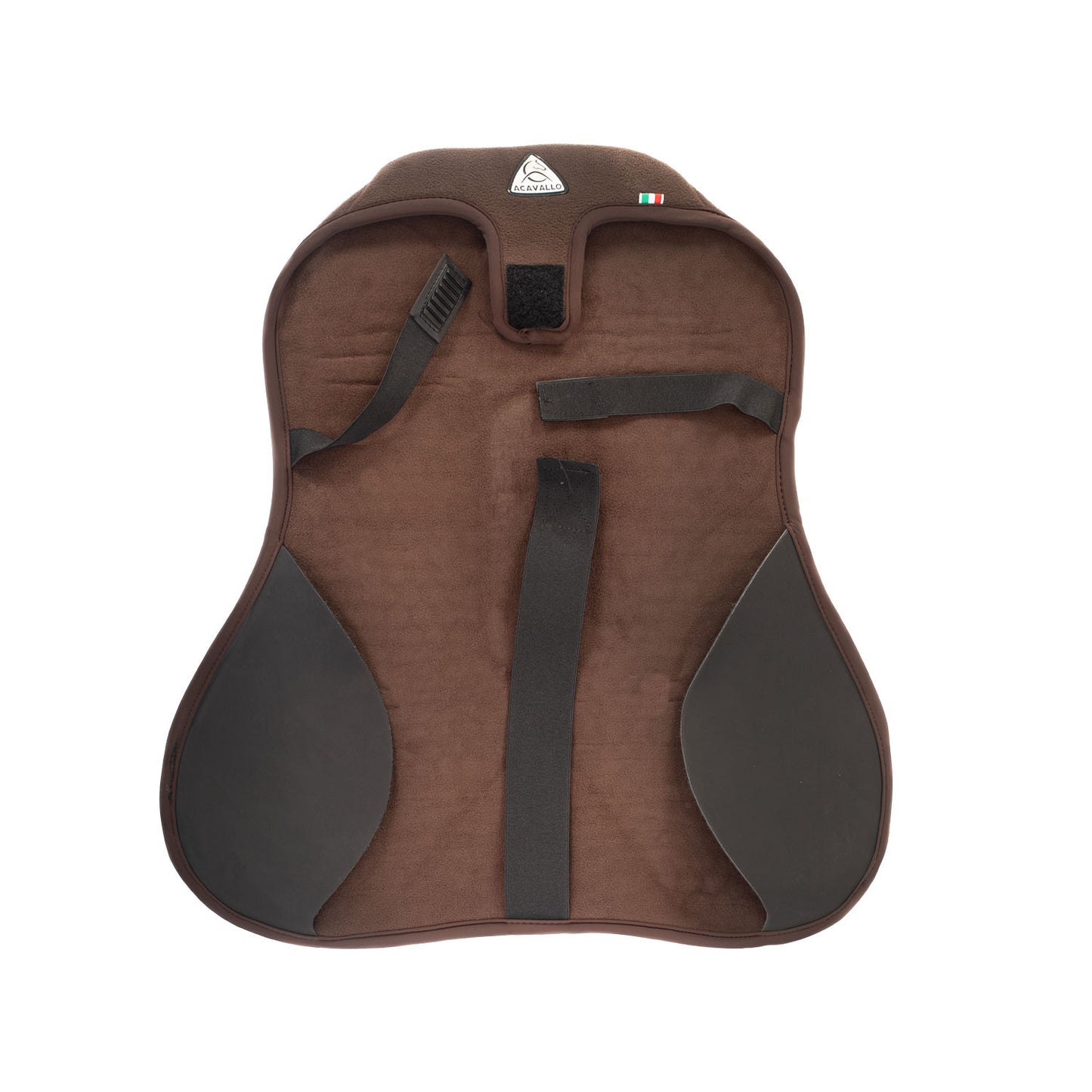 Funda de asiento salto gel-out hexagonal ortho-pubis dri-lex 20mm Acavallo - Marrón