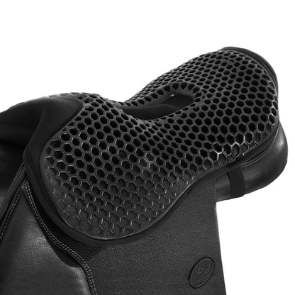 Funda de asiento salto gel-out hexagonal ortho-pubis dri-lex 20mm Acavallo - Negro