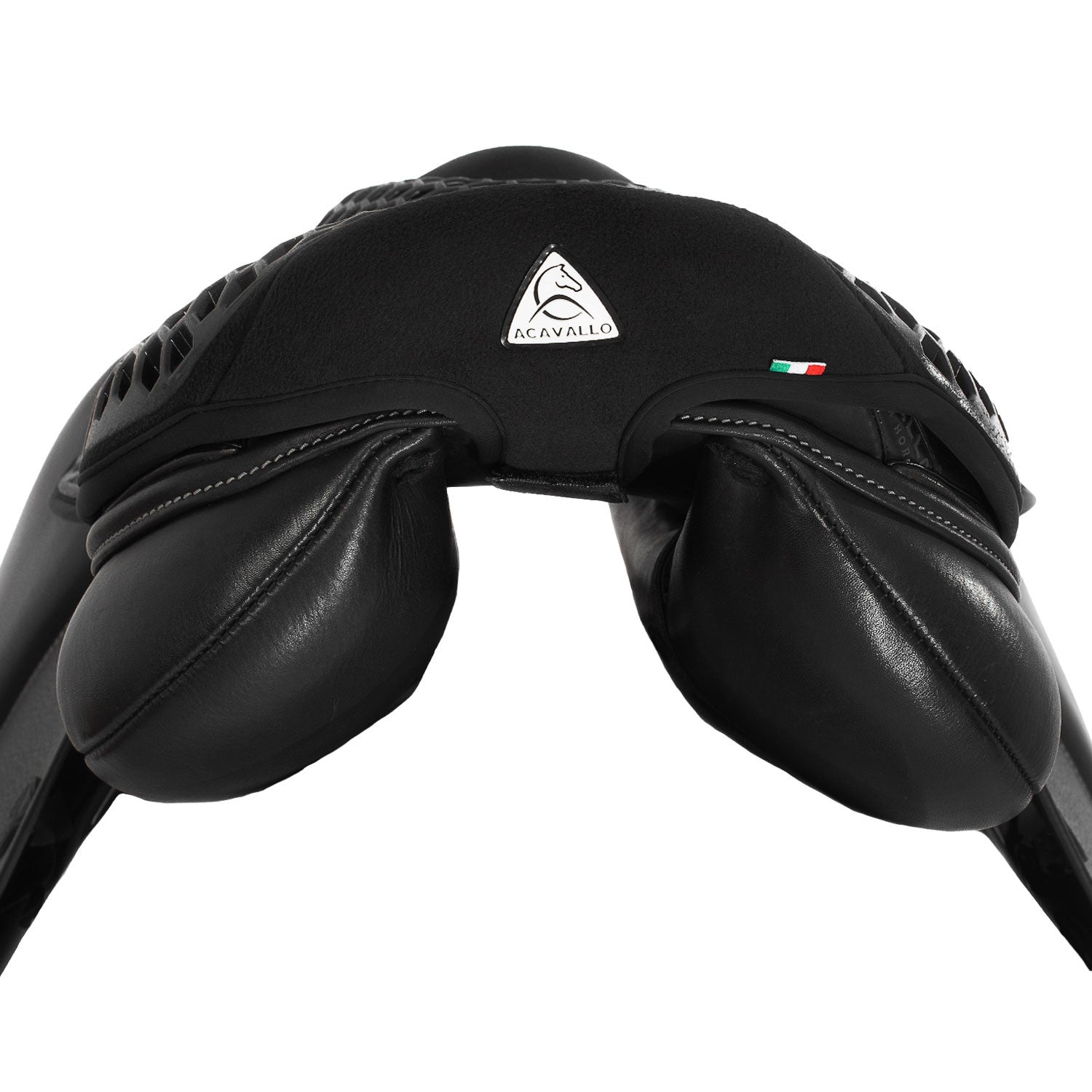 Funda de asiento salto gel-out hexagonal ortho-pubis dri-lex 20mm Acavallo - Negro
