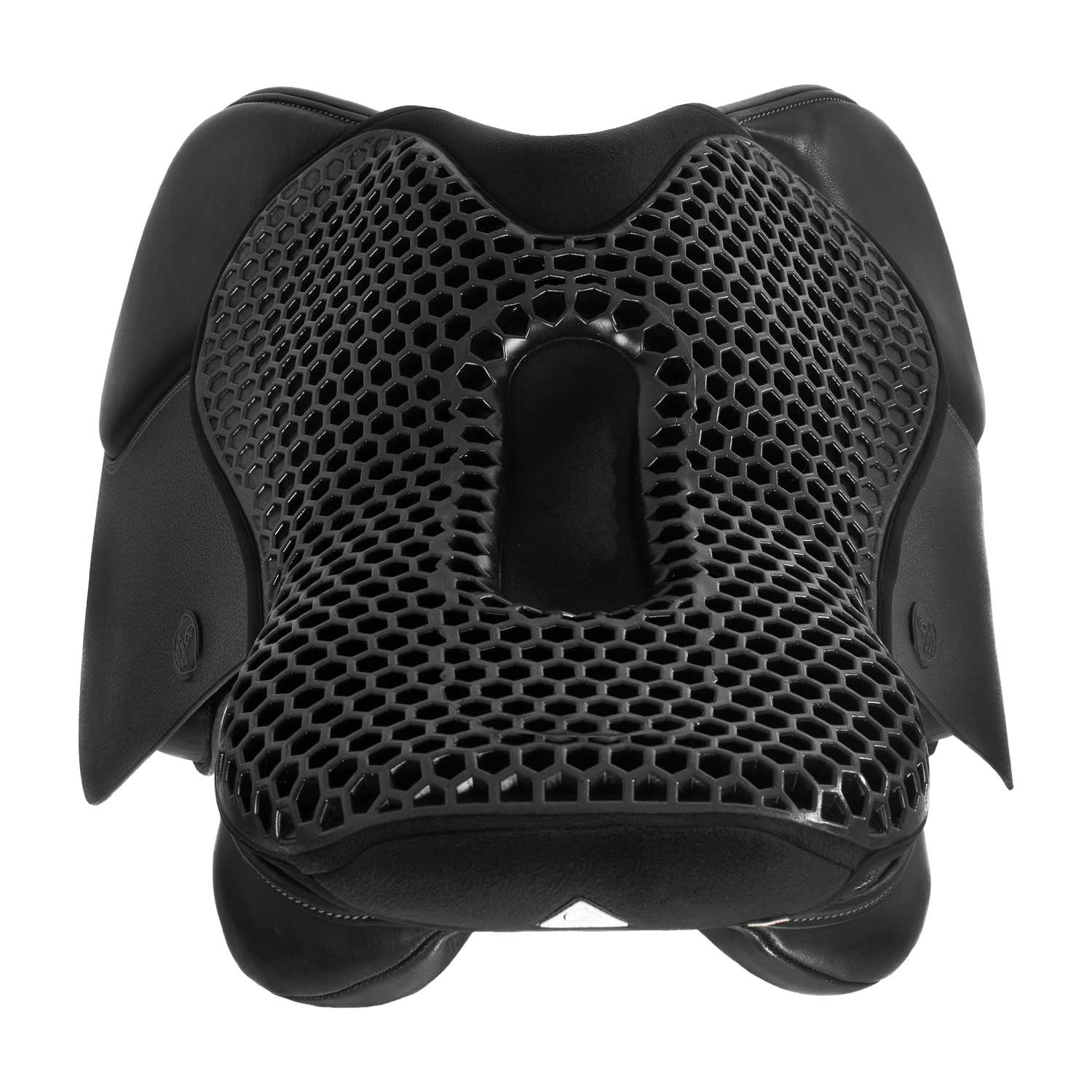 Funda de asiento salto gel-out hexagonal ortho-pubis dri-lex 20mm Acavallo - Negro