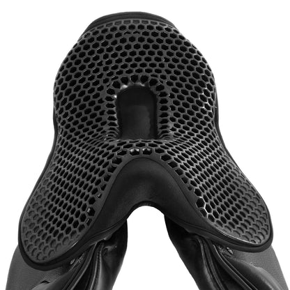 Funda de asiento salto gel-out hexagonal ortho-pubis dri-lex 20mm Acavallo - Negro