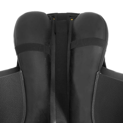 Funda de asiento salto gel-out hexagonal ortho-pubis dri-lex 20mm Acavallo - Negro