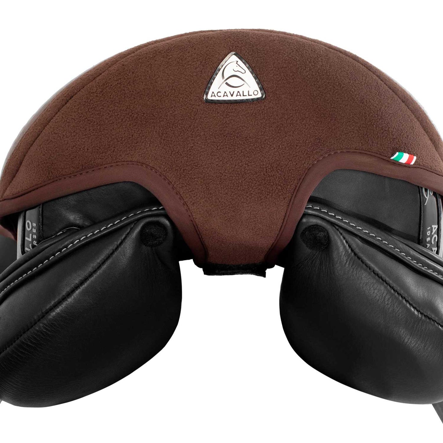 Cubreasiento dressage gel-out classic standard Dri-Lex 20 mm Acavallo - Marrón