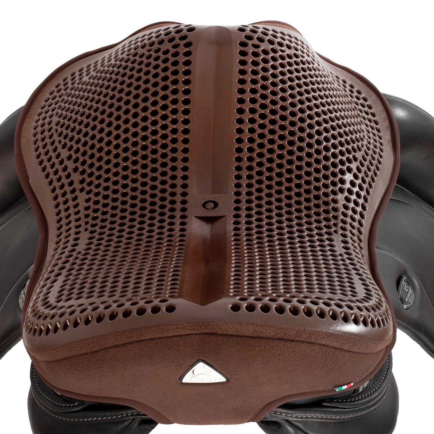 Cubreasiento dressage gel-out classic standard Dri-Lex 20 mm Acavallo - Marrón