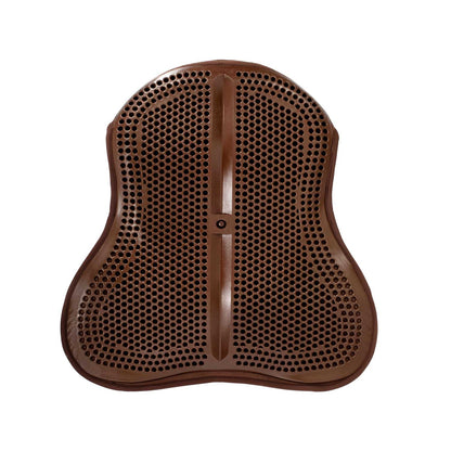 Cubreasiento dressage gel-out classic standard Dri-Lex 20 mm Acavallo - Marrón