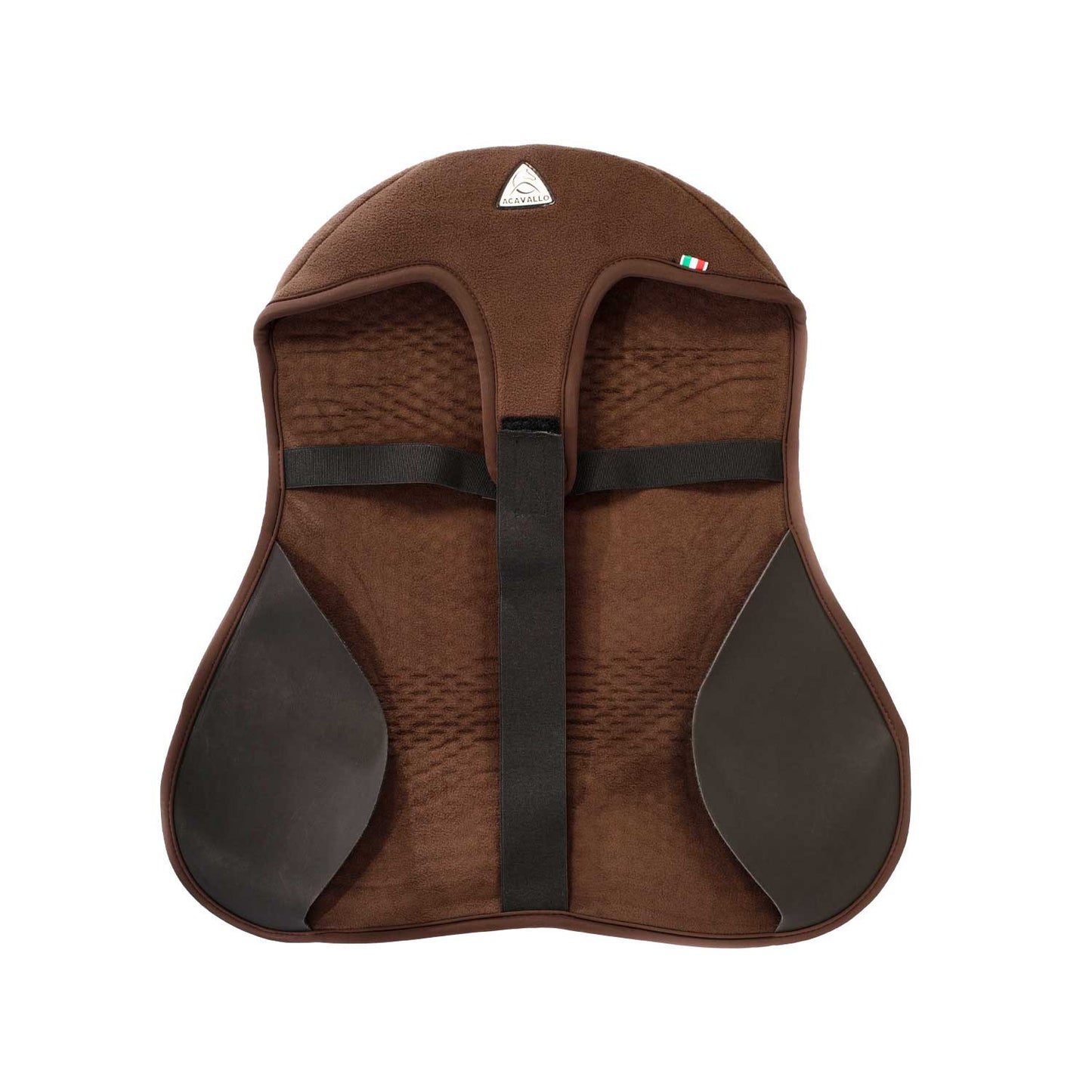 Cubreasiento dressage gel-out classic standard Dri-Lex 20 mm Acavallo - Marrón