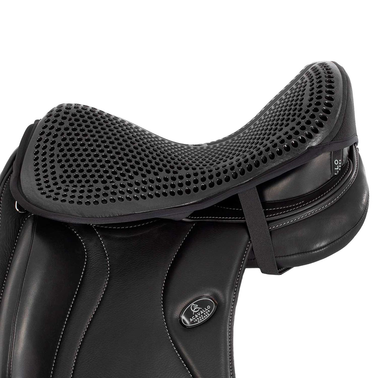 Cubreasiento dressage gel-out classic standard Dri-Lex 20 mm Acavallo - Negro