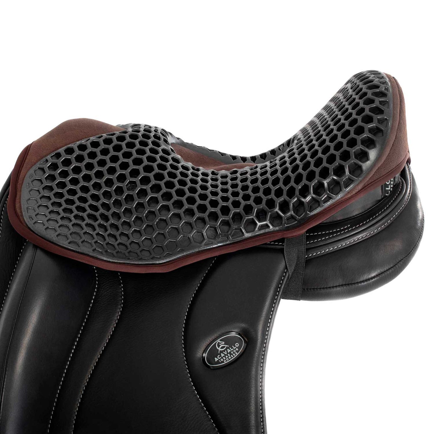 Cubreasiento de doma gel-out hexagonal orto-pubis Dri-Lex 20mm Acavallo - Marrón