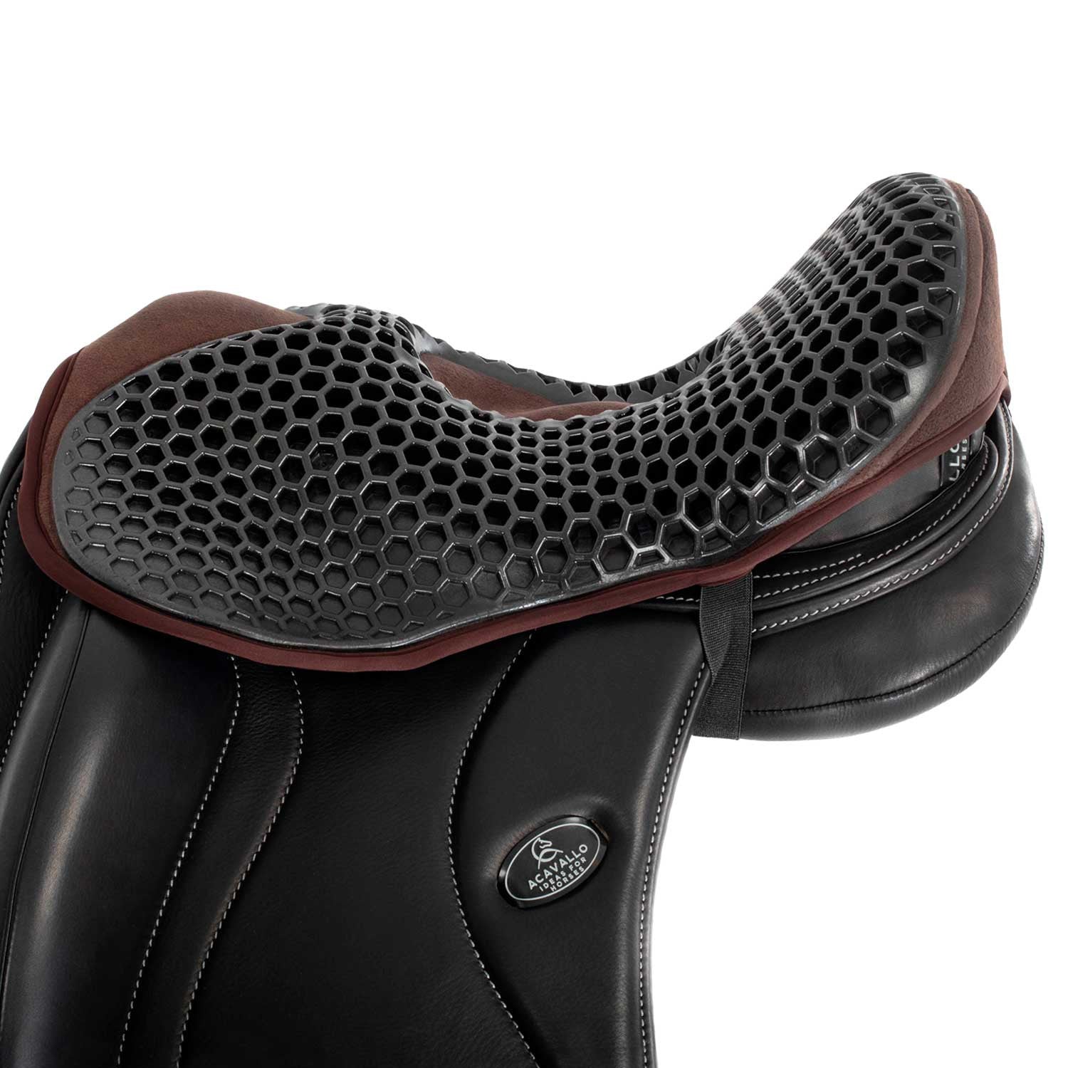 Cubreasiento de doma gel-out hexagonal orto-pubis Dri-Lex 20mm Acavallo - Marrón