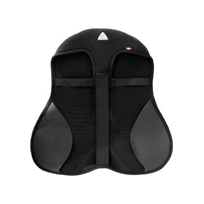 Cubreasiento de doma gel-out hexagonal orto-pubis Dri-Lex 20mm Acavallo - Negro