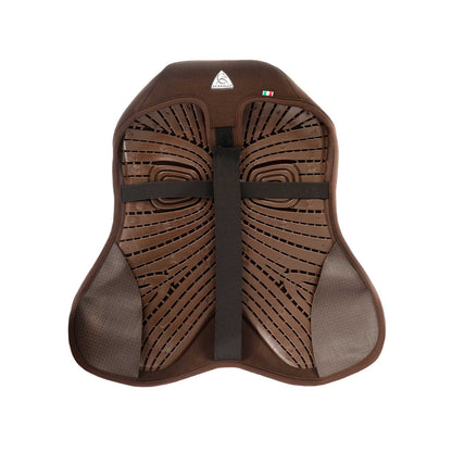 Funda de asiento salto Gel-in Air Plus estándar Dri-lex 10mm Acavallo - Marrón