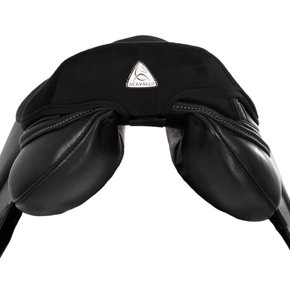 Funda de asiento salto Gel-in Air Plus estándar Dri-lex 10mm Acavallo - Negro