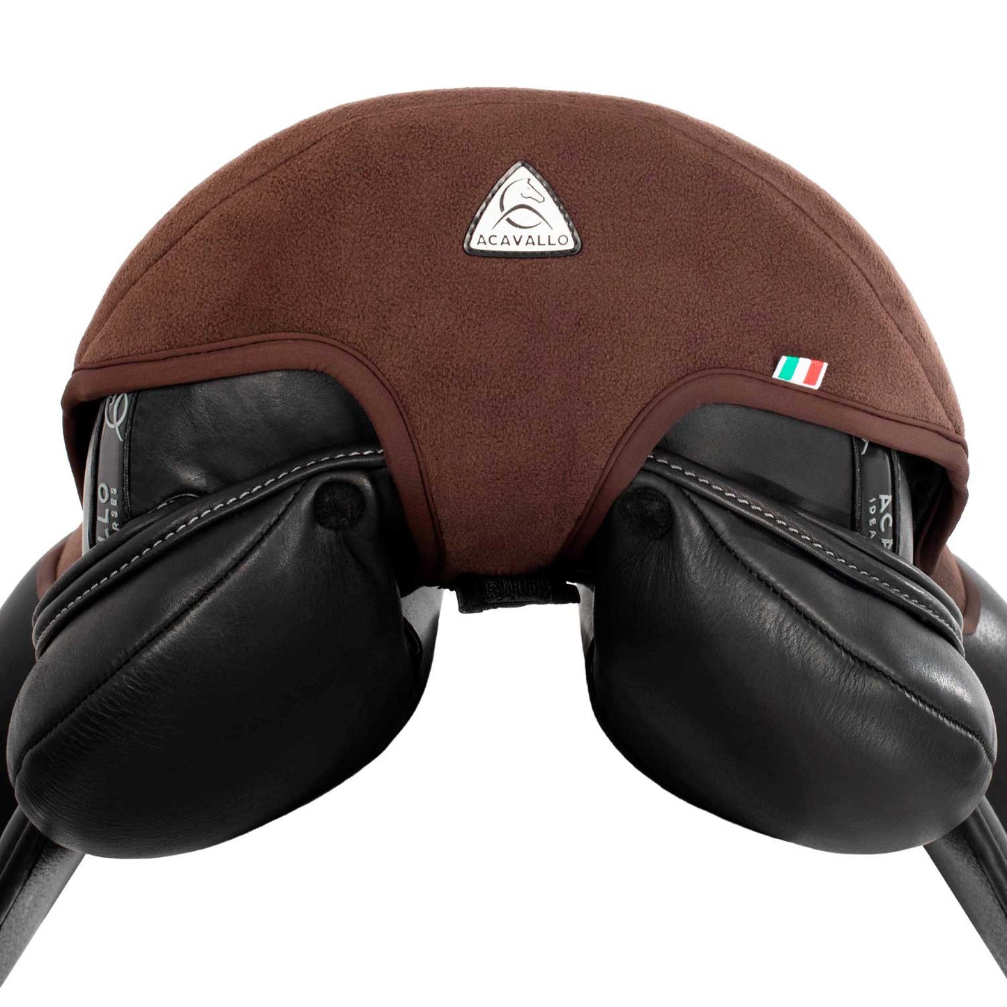 Funda de asiento de doma gel-in Air Plus estándar Dri-Lex 10mm Acavallo - Marrón