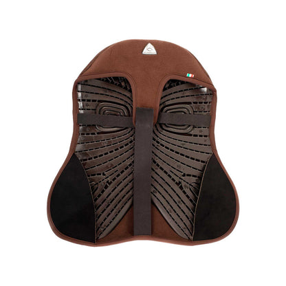 Funda de asiento de doma gel-in Air Plus estándar Dri-Lex 10mm Acavallo - Marrón