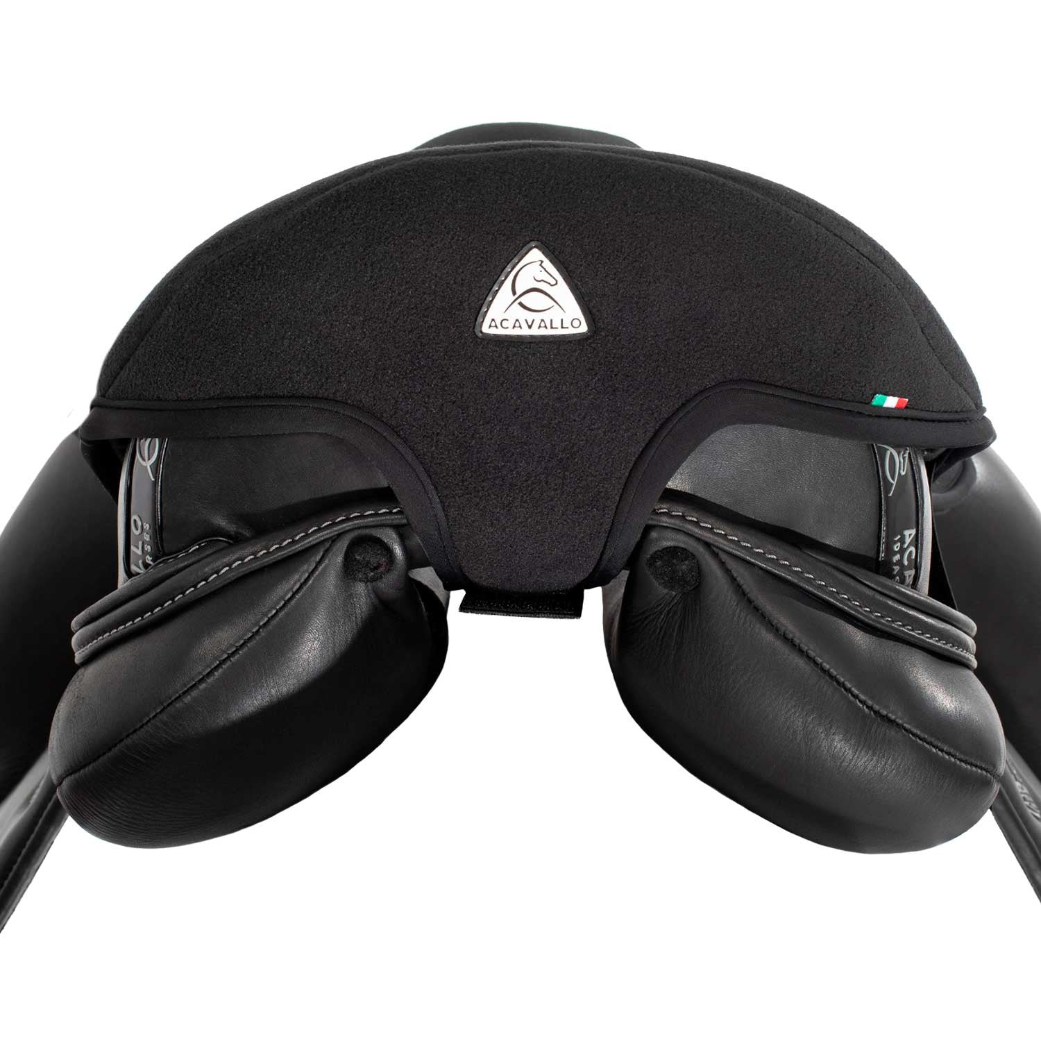 Funda de asiento de doma gel-in Air Plus estándar Dri-Lex 10mm Acavallo - Negro