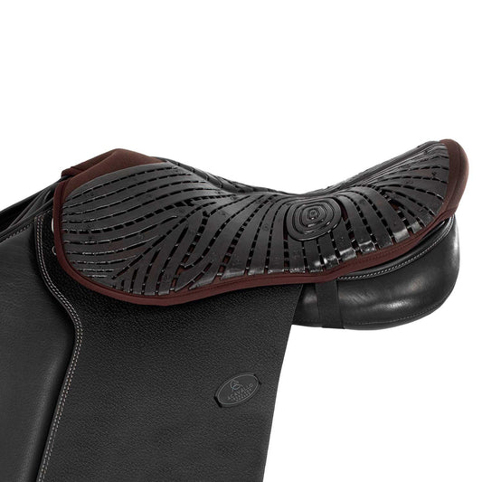 Funda de asiento salto Gel-out Air Plus estándar Dri-lex 10mm Acavallo - Marrón