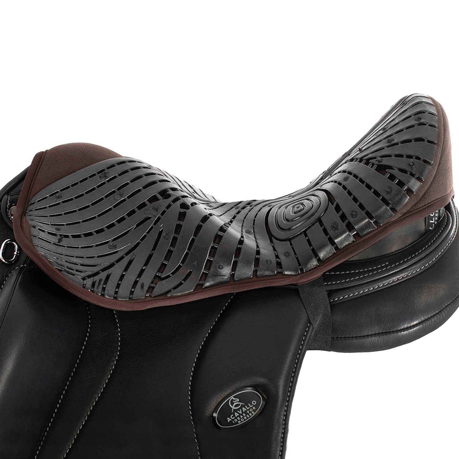 Cubreasiento de doma gel-out Air Plus estándar Dri-Lex 10 mm Acavallo - Marrón