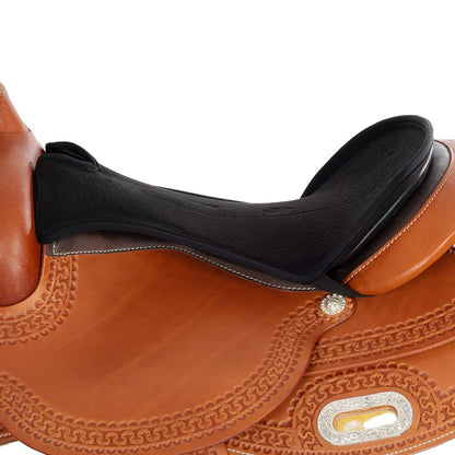 Funda de asiento Western Gel-in Classic Standard Dri-lex 10mm Acavallo - Negro