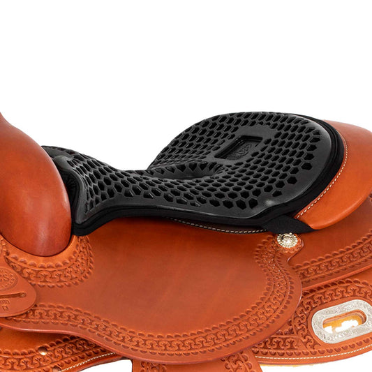 Cubreasiento western gel-out hexagonal ortho-pubis dri-lex 20mm Acavallo