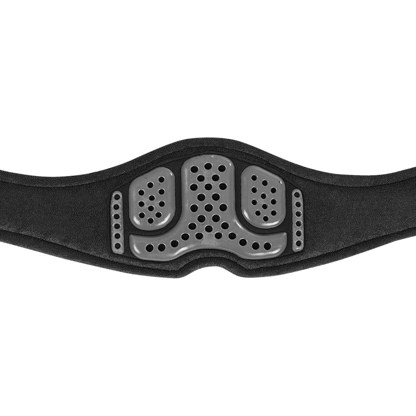 Cinchón de salto de gel PVC Acavallo - Negro