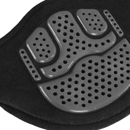 Cinchón de salto Gel Classic y PVC con parachoques Acavallo - Negro