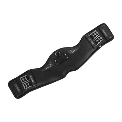 Cinchuelo de doma anatómico gel PVC Acavallo - Negro